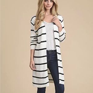 Striped cardigan